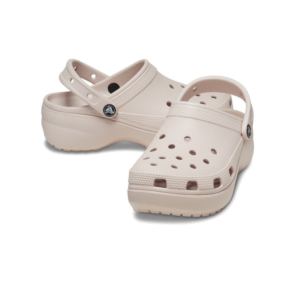 CROCS รองเท้าลำลองผู้หญิง CLASSIC PLATFORM CLOG รุ่น 2067506UR - QUARTZ รูปที่ 6