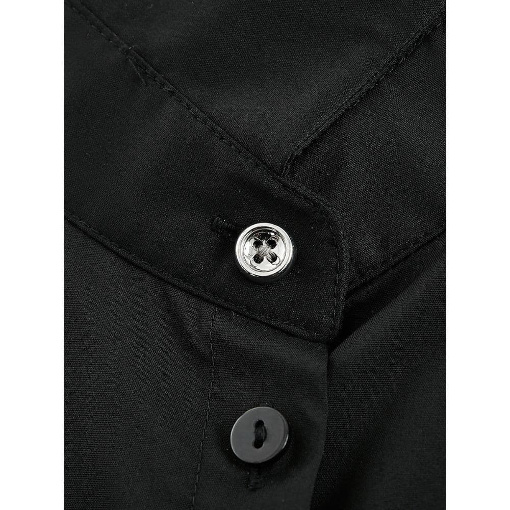 G2000 เสื้อเชิ้ตแขนยาวแบบทางการสำหรับผู้หญิง ทรง Slim Fit รุ่น 4122221399 BLACK รูปที่ 5