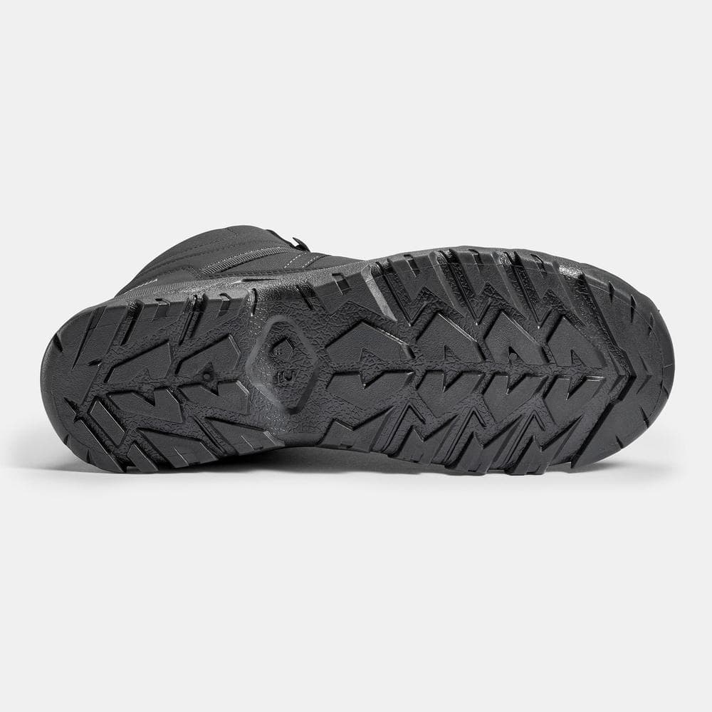 Decathlon Men’S Hiking Boots รองเท้าหุ้มข้อเดินป่าสำหรับผู้ชายรุ่น Nh100 - Black รูปที่ 3