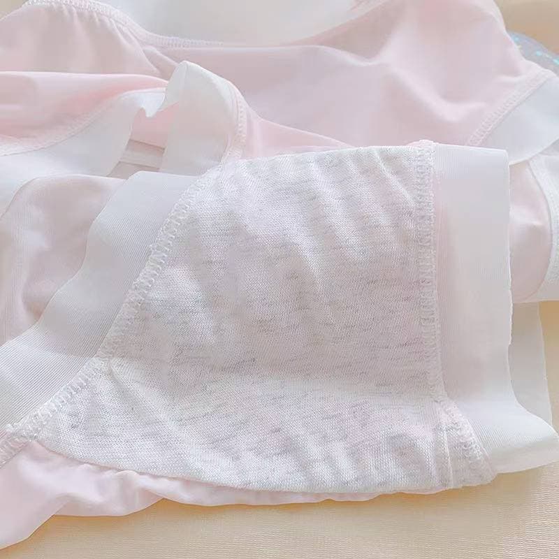 Lace & Blissกางเกงชั้นใน กางเกงในผู้หญิง ผ้าลื่น ผ้าไหมน้ำแข็ง ไม่ร้อน ผ้านุ่ม สวมใส่สบาย ยืดหยุ่นดี y10 รูปที่ 7
