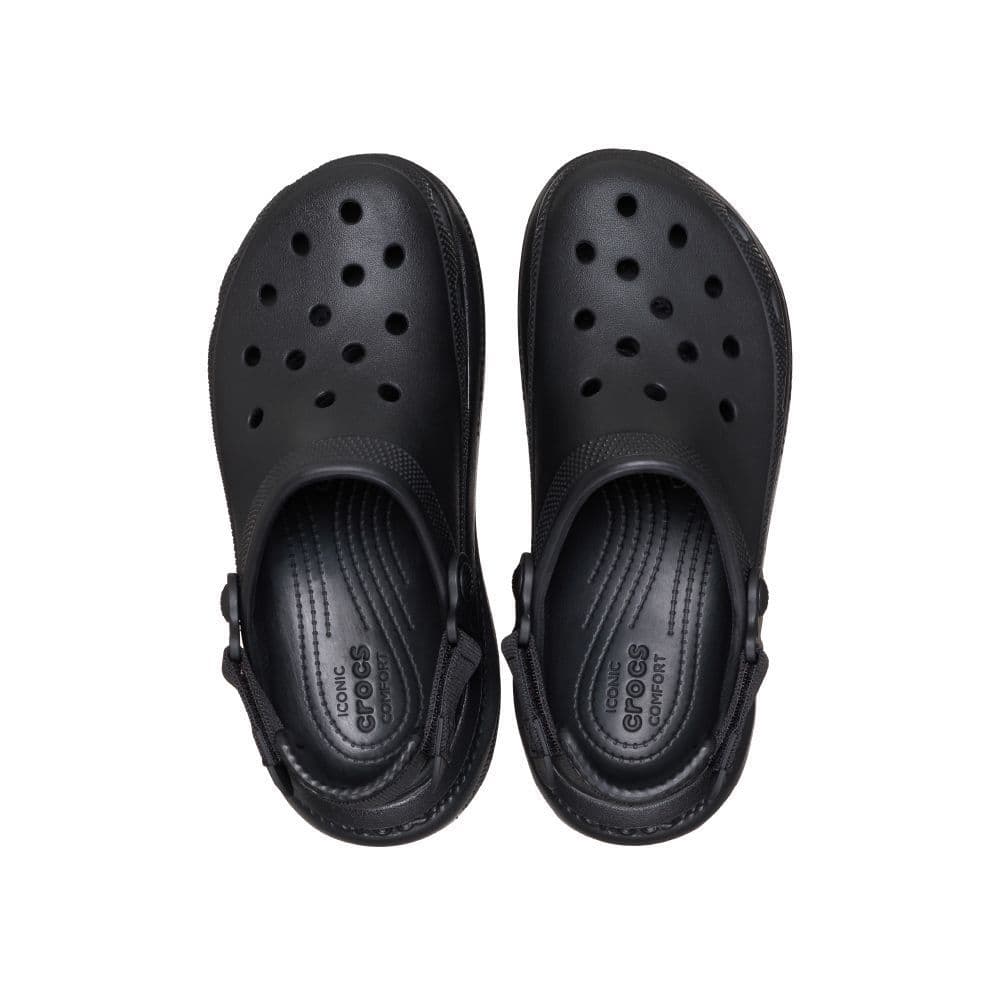 CROCS รองเท้าลำลองผู้ใหญ่ NEW CRUSH CLOG - BLACK รูปที่ 5