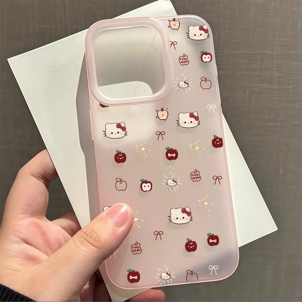 จัดส่งในพื้นที่ เคสมีน้ำค้างแข็งTPU รู้สึกดี มีสีสัน For IPhone16 15 14 13 11 7 8 plus Pro Promax X XR XSMAX DKMS216 รูปที่ 6