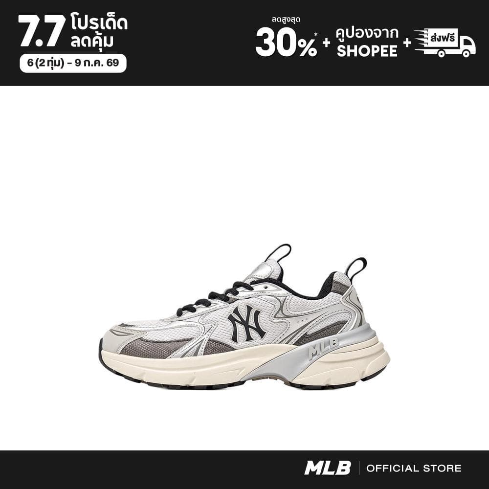 MLB รองเท้าผ้าใบ ยูนิเซ็กส์ Curve Runner Speed Nb รุ่น 3ARNC055N 50SIS สีเงิน รูปที่ 1