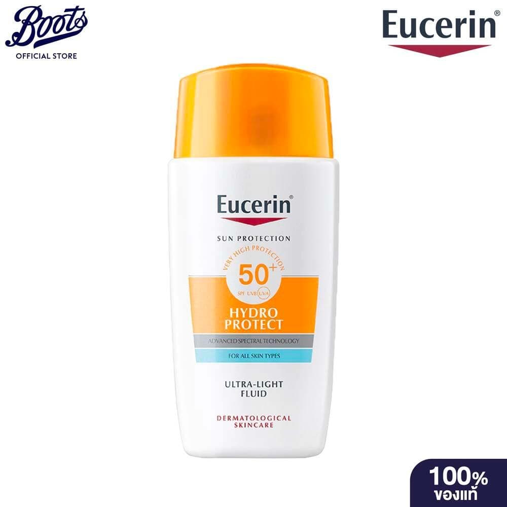 Eucerin Sun Hydro Protect Ultra Light Fluid Spf50+ 50ML ยูเซอริน กันแดดเนื้อบางเบา รูปที่ 1
