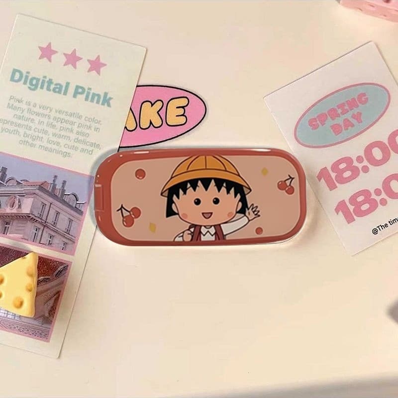ขาตั้งติดเคสโทรศัพท์ พร้อมกระจก การ์ตูน แมวหมี ผีเสื้อ ดอกไม้ ใช้กับเคสหลายรุ่นได้ ติดตั้งง่าย สะดวกวางโทรศัพท์ รูปที่ 5