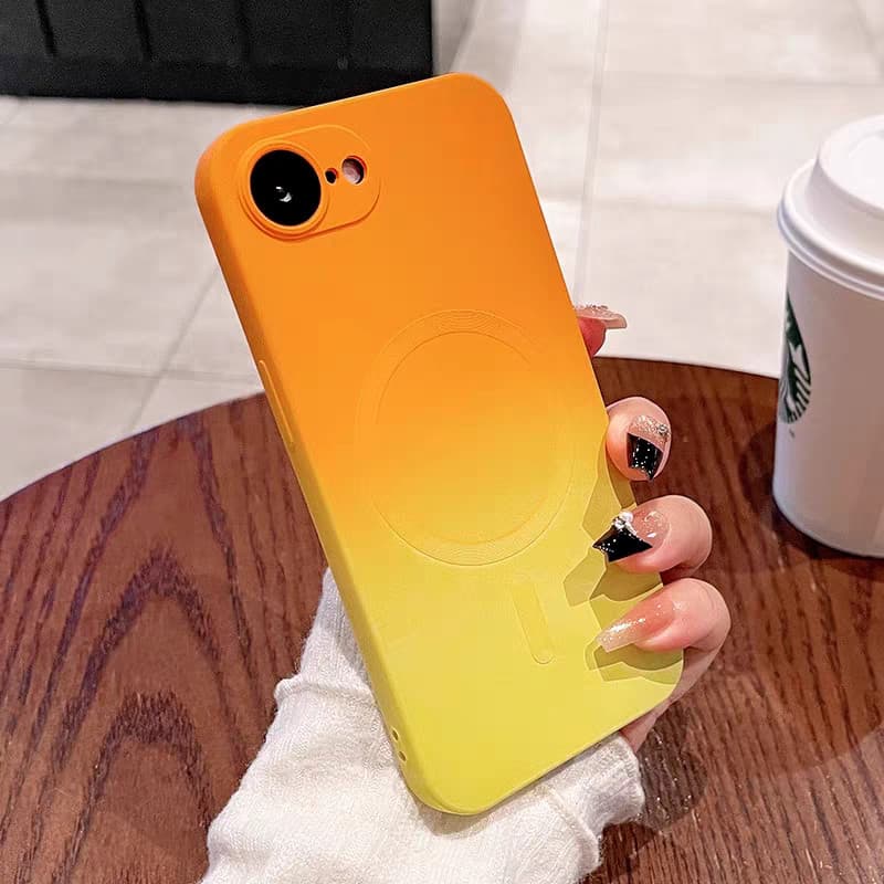 เคสโทรศัพท์ IPhone 17E เคสแม่เหล็ก เคสโทรศัพท์ไล่ระดับ รูปที่ 4