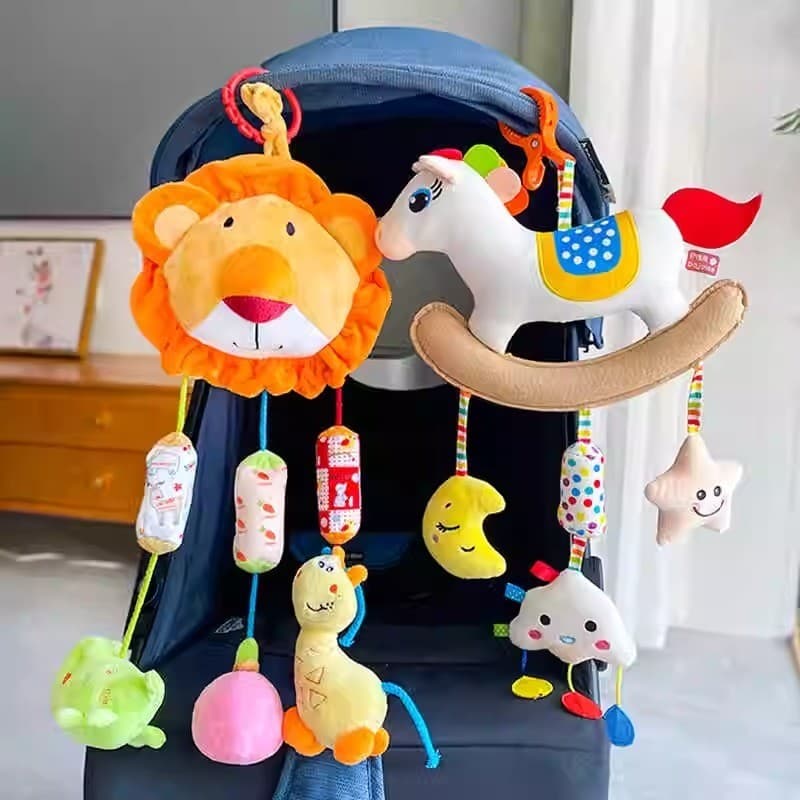 Berma Baby โมบายเด็ก สีสันสดใส โมบายเด็กอ่อน โมบายติดเปล โมบายเสริมพัฒนาการ รูปที่ 4