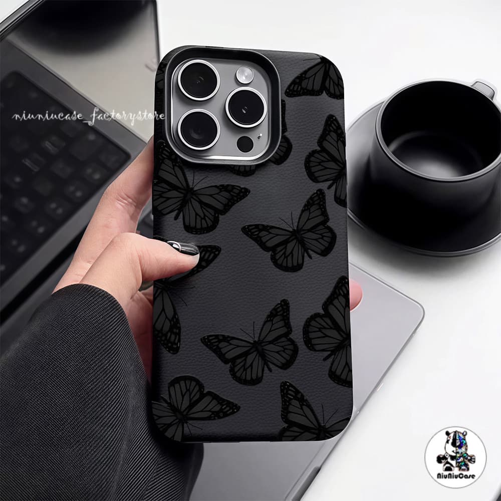 ดอกไม้สวย เคสไอโฟน11 เคส iphone 16 Pro Max 8 7 Plus XR 11 17 12 13 14 15 16 17 Pro Max เนื้อหนัง Case เคสไอโฟนหรูหราไฮโซ รูปที่ 3