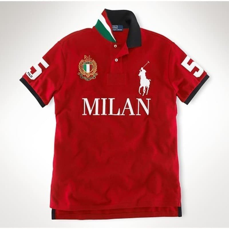 RL City Series เสื้อโปโลผู้ชายแขนสั้น สำหรับการทำงานและใส่ลำลอง รูปที่ 1