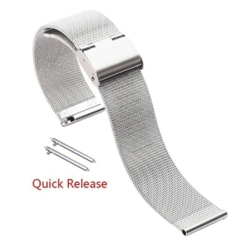 22mm Milanese สําหรับ OPPO นาฬิกา S/X/X2/4 pro ตาข่าย Stianless สายรัดข้อมือเหล็กสําหรับ OnePlus นาฬิกา 3 pro/3/2/2R สร้อยข้อมือโลหะอุปกรณ์เสริม รูปที่ 8