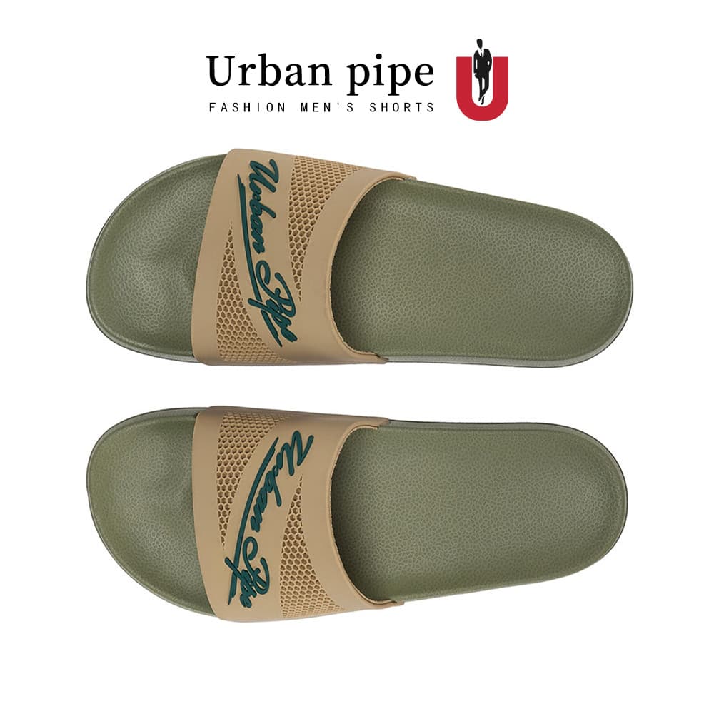 URBAN PIPE EVA Panda Colorway สำหรับผู้ชาย คลาสสิก กันลื่น สไลด์ unisex รองเท้าแตะพื้นหนา ใส่ในร่ม 2507 รูปที่ 6