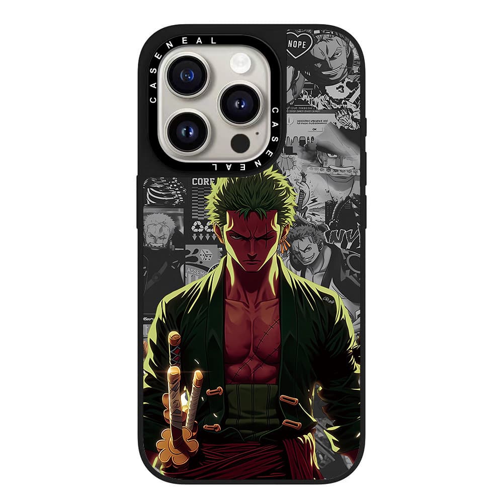 CASENEAL ตัวละครอะนิเมะคุณภาพสูงกระจกเคสโทรศัพท์เหมาะสําหรับiPhone 17ProMax 17pro 17 air 16promax 16 15promax 15 14promax 13 13Promaxแฟชั่นAnti Drop Hard Case รูปที่ 4