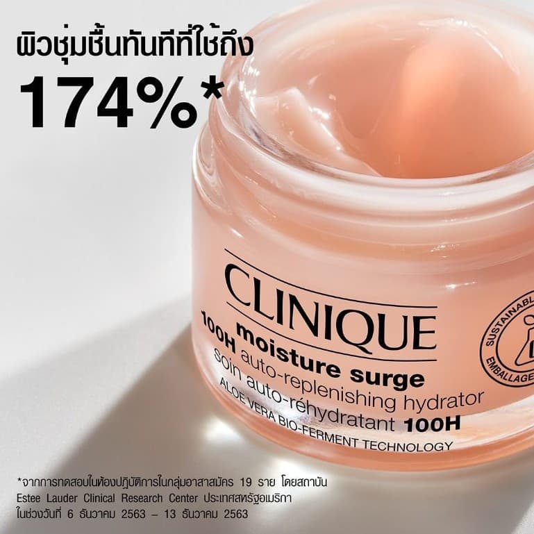 Clinique Ultimate hydration | Moisture Surge 100H extended-replenishing 125ml รูปที่ 6