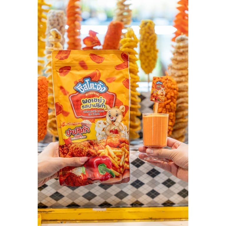 ชีสโตะจัง ผงปรุงรส ผงเขย่า ชีส ปาริก้า ฮอตแอนด์สไปซี่ วิงซ์แซ่บ BBQ ขนาด 500 กรัม รูปที่ 9