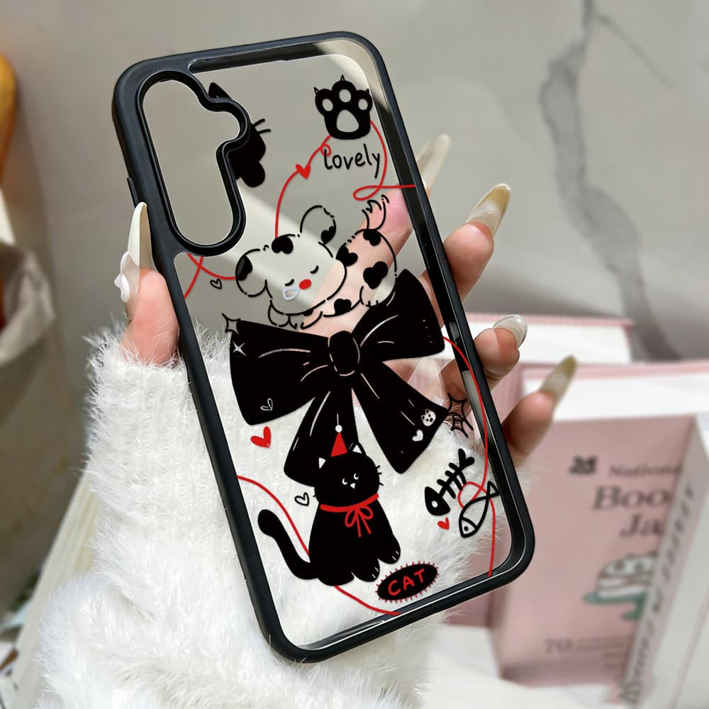 เคสแบบด้านสำหรับ Samsung Galaxy A56/A55/S25 Ultra/S24 Ultra/A05/A06/A07/A16/A17 ป้องกันการตกกระแทก ทำจาก TPU กันกระแทก รูปที่ 2