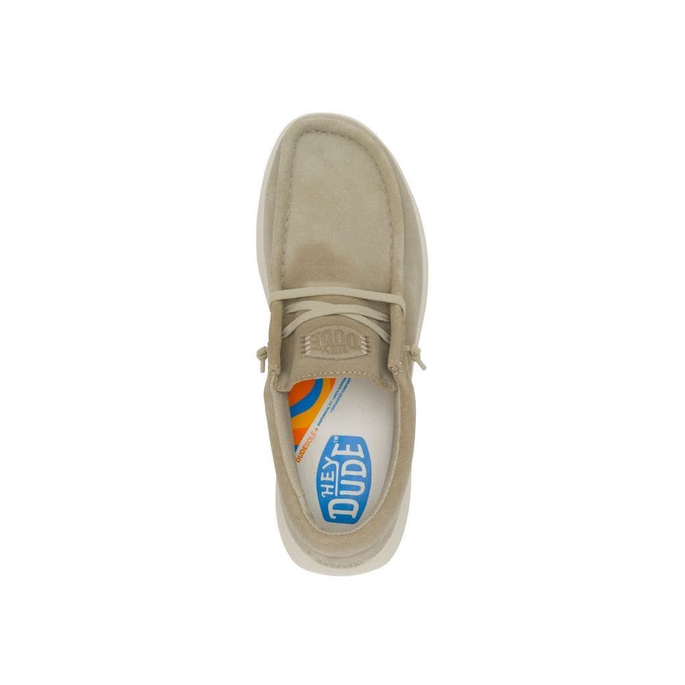 HEYDUDE รองเท้าลำลองผู้ชาย WALLY COMF SUEDE รุ่น 41975-1SN - STONE GREY/SILVER BIRCH รูปที่ 3