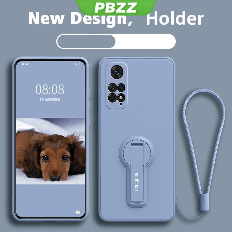 PBZZ FOR เคส ปลอก Redmi note 11 4g Xiaomi Redmi note 11S Redmi note 11 Pro 5g โทรศัพท์กรณี softcase ซิลิโคนเหลวป้องกันเรียบกันกระแทกกันชนปกการออกแบบใหม่360 ° กับผู้ถือ ytxzzj01 รูปที่ 6