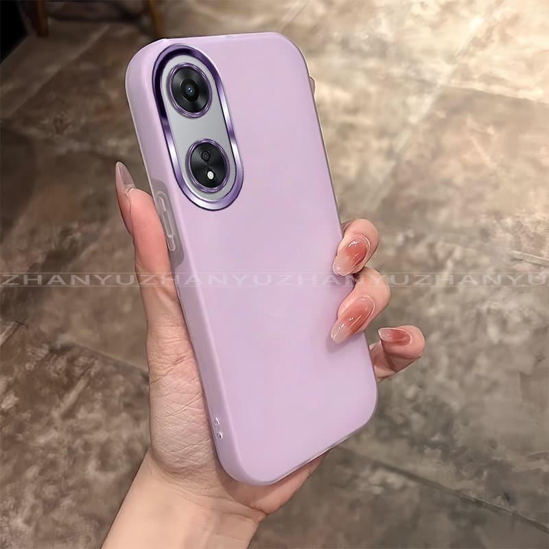 เหมาะสําหรับ OPPO A18 A38 A98 5G เคสโทรศัพท์ใหม่ minimalist anti jelly drop สายชาร์จแม่เหล็กนุ่ม GD01 รูปที่ 7