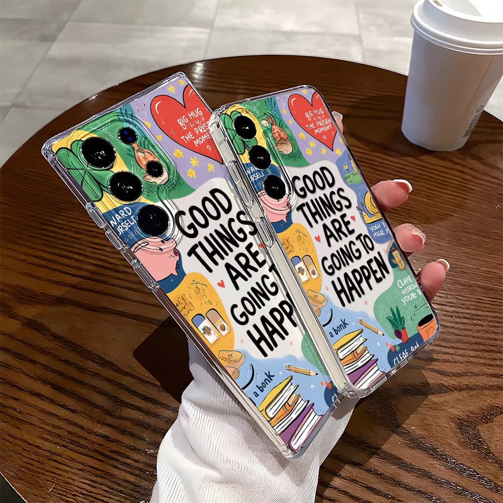 เคสโทรศัพท์กันกระแทกแบบใส For Samsung A57 A56 A07 A17 A37 A05S A55 A26 A06 A36 A50 A35 A72 A22 A73 A15 A25 S25 S26 Ultra รูปที่ 4