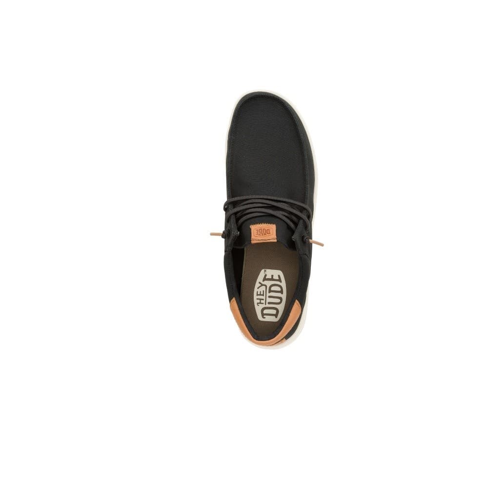 HEYDUDE รองเท้าลำลองผู้ชาย PAUL CANVAS รุ่น HD 43151-001 - BLACK รูปที่ 3