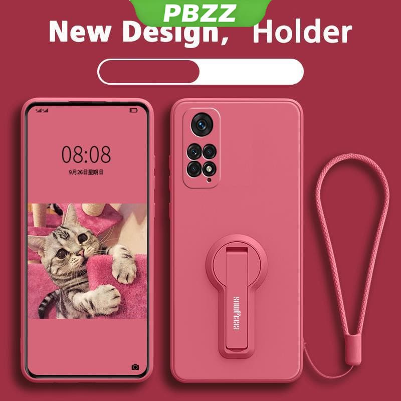 PBZZ FOR เคส ปลอก Redmi note 11 4g Xiaomi Redmi note 11S Redmi note 11 Pro 5g โทรศัพท์กรณี softcase ซิลิโคนเหลวป้องกันเรียบกันกระแทกกันชนปกการออกแบบใหม่360 ° กับผู้ถือ ytxzzj01 รูปที่ 7