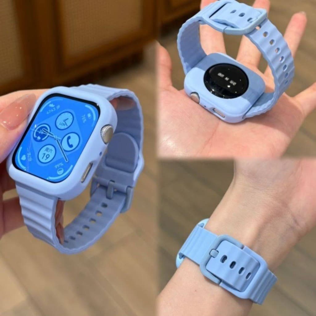 2 in 1 สายรัดซิลิโคนเหลว Soft Shell สําหรับ Huawei Watch Fit4Pro Fit3,สร้อยข้อมือสายรัดข้อมือกีฬาที่ทนทานและเคสป้องกันสําหรับ Fit4 รูปที่ 9