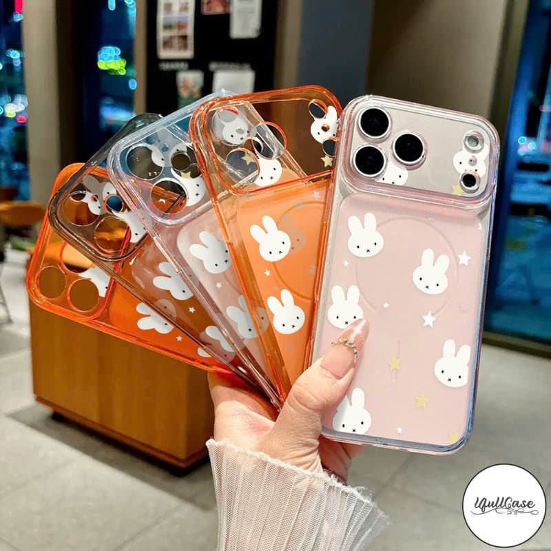 เคสไอโฟนAIRมิฟฟี่ ลายหลายสี ดาว จุด คอนนิง แม่เหล็ก เคสไอโฟน เข้ากันได้กับIPhone 12 17 15 11 13 16 14 Pro Max 14 16 Plus รูปที่ 9