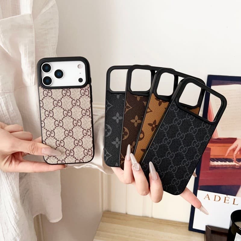 ป้ายแบรนด์ใหญ่คลาสสิก เคสไอโฟน 17 pro max 16 pro max 15 pro max เคส iphone 16 17 15 case เคสไอโฟน 16 pro 17 pro 15 pro 16 plus 15 plus เคสโทรศัพท์ กันกระแทก หนัง รูปที่ 2