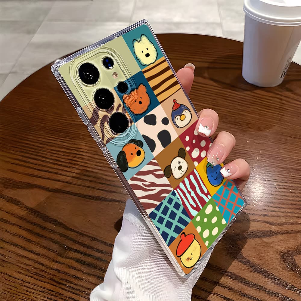 เคสโทรศัพท์กันกระแทกแบบใส For Samsung A57 A56 A07 A17 A37 A05S A55 A26 A06 A36 A50 A35 A72 A22 A73 A15 A25 S25 S26 Ultra รูปที่ 8