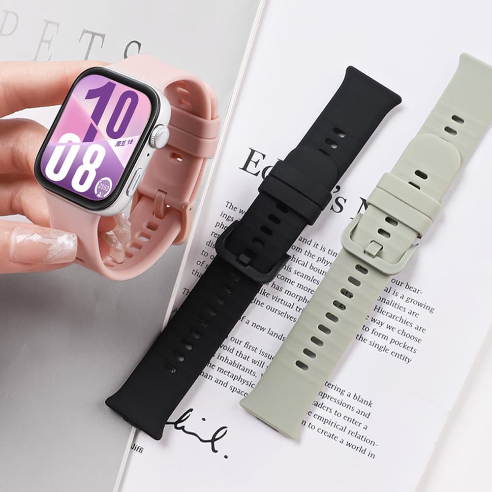 สายซิลิโคน for Huawei Watch Fit 5 4 3 / 5 Pro / 4 Pro สายรัดข้อมือยางกีฬาที่สามารถเปลี่ยนได้ อุปกรณ์เสริม รูปที่ 3