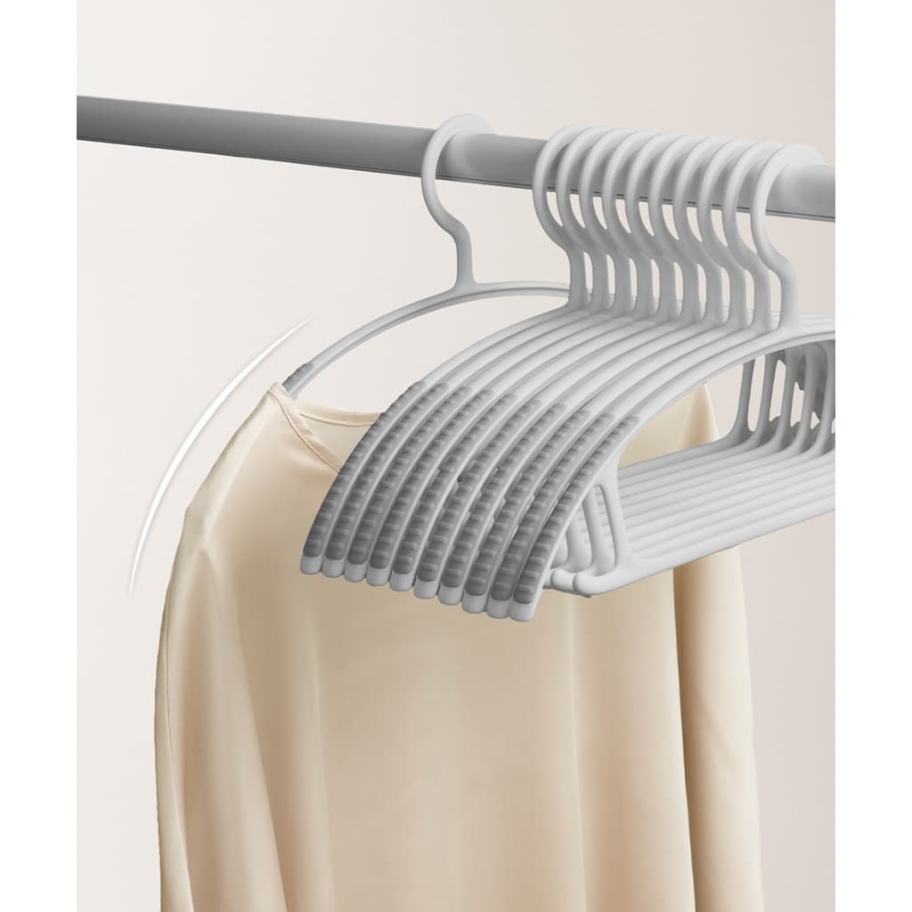 Omocha | ไม้แขวนเสื้อ ไม้แขวนเสื้อทรงโค้ง ถนอมไหล่เสื้อ กันไหล่ยื่น Clothes Hanger รูปที่ 6
