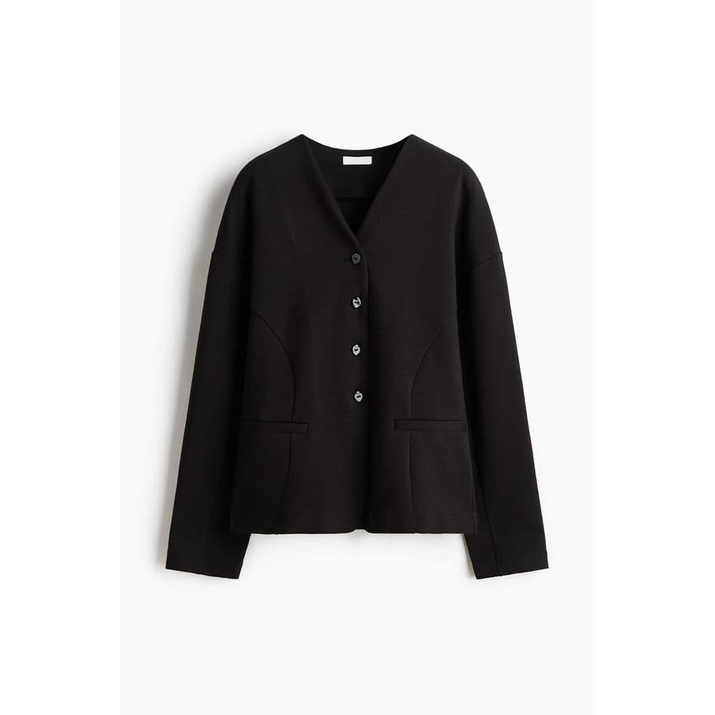 H&M เบลเซอร์ผ้าจอร์ซีย์ Women Jersey blazer 1322907_1 รูปที่ 7