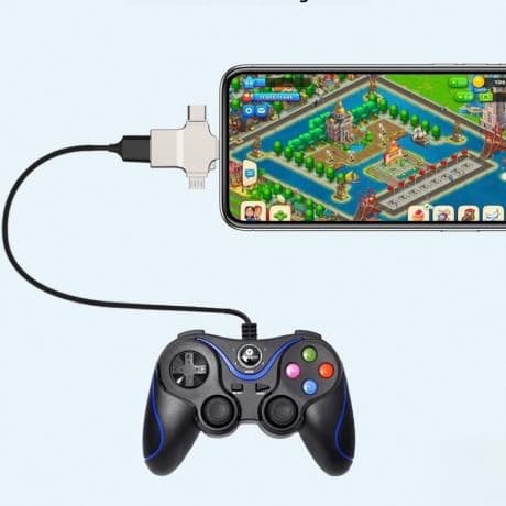 3in1 USB 3.0 OTG Card Reader สมาร์ทโฟน รองรับทุกรุ่น iphone ipad ios samsung vivo oppo huawei รูปที่ 6