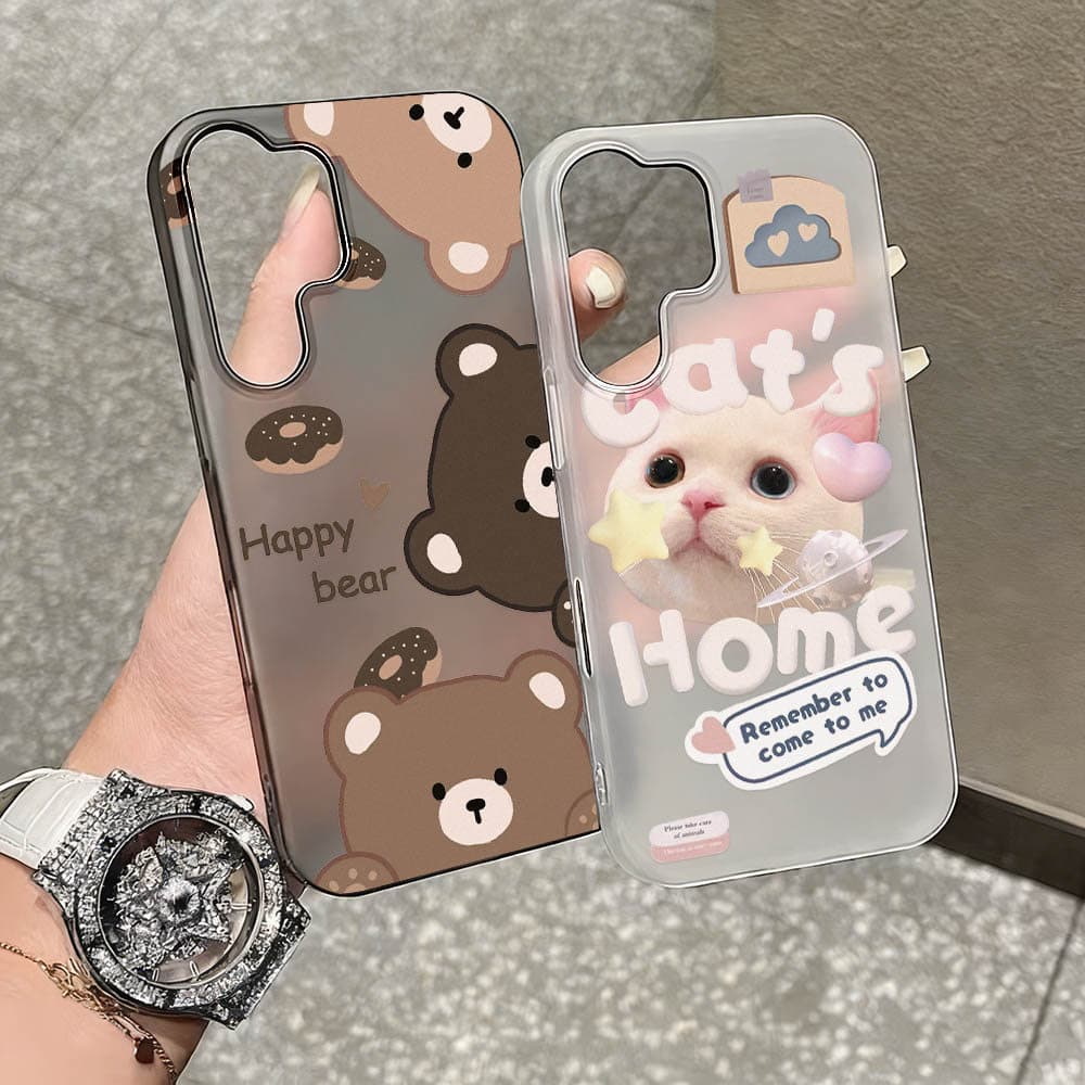 เคสโทรศัพท์ for Samsung A56 A55 A07 A35 A05S A16 A57 A54 A15 A36 A17 S24 S25 S26 Ultra A34 A53 A26 A27 A37 น้ำค้างแข็ง รูปที่ 1