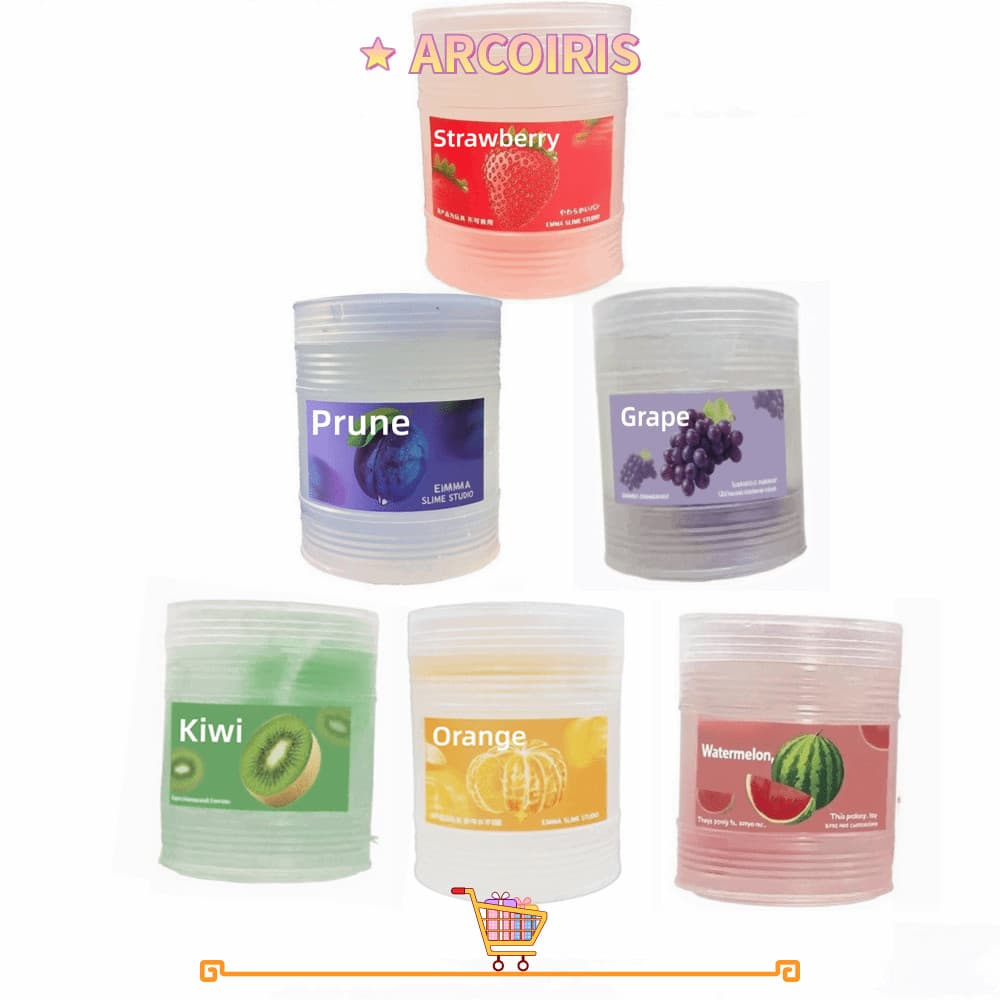 ARCOIRIS 300ML ของเล่นคลายเครียดมูลค่าสูงความงามน้ําปลอมโปร่งใสจําลองเจลฟองบีบน้ําผลไม้ความทนทาน Non-Stick Non Toxic Slime ของเล่น Universal Age รูปที่ 1