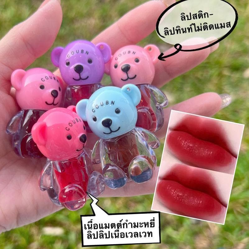 my-shop: ใหม่ล่าสุด lameila ลิปกำมะหยี่ ลิปซอฟท์แมท สไตล์สาวเกาหลี แพ็คเกจน่ารัก CC1098 รูปที่ 9