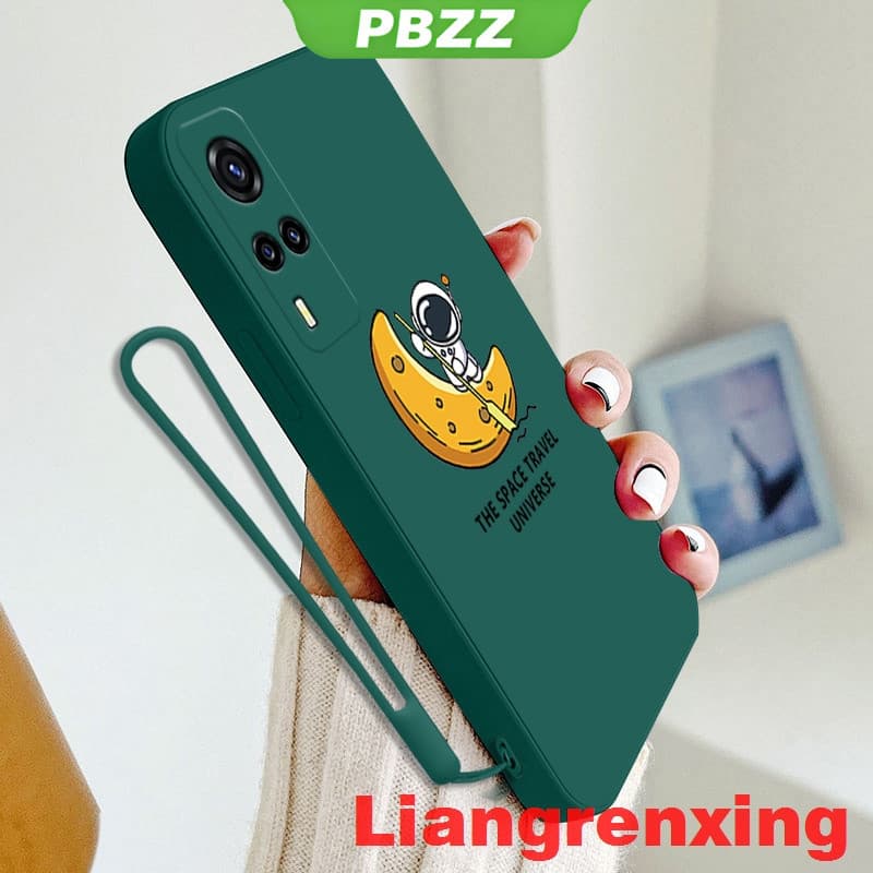 PBZZ เคส VIVO Y31 2021 เคสโทรศัพท์มือถือ ซิลิโคนนิ่ม กันกระแทก ลายนักบินอวกาศ สําหรับ VIVO Y31 2021 YTXJY01 น่ารัก ลายการ์ตูน กันกระแทก รูปที่ 1