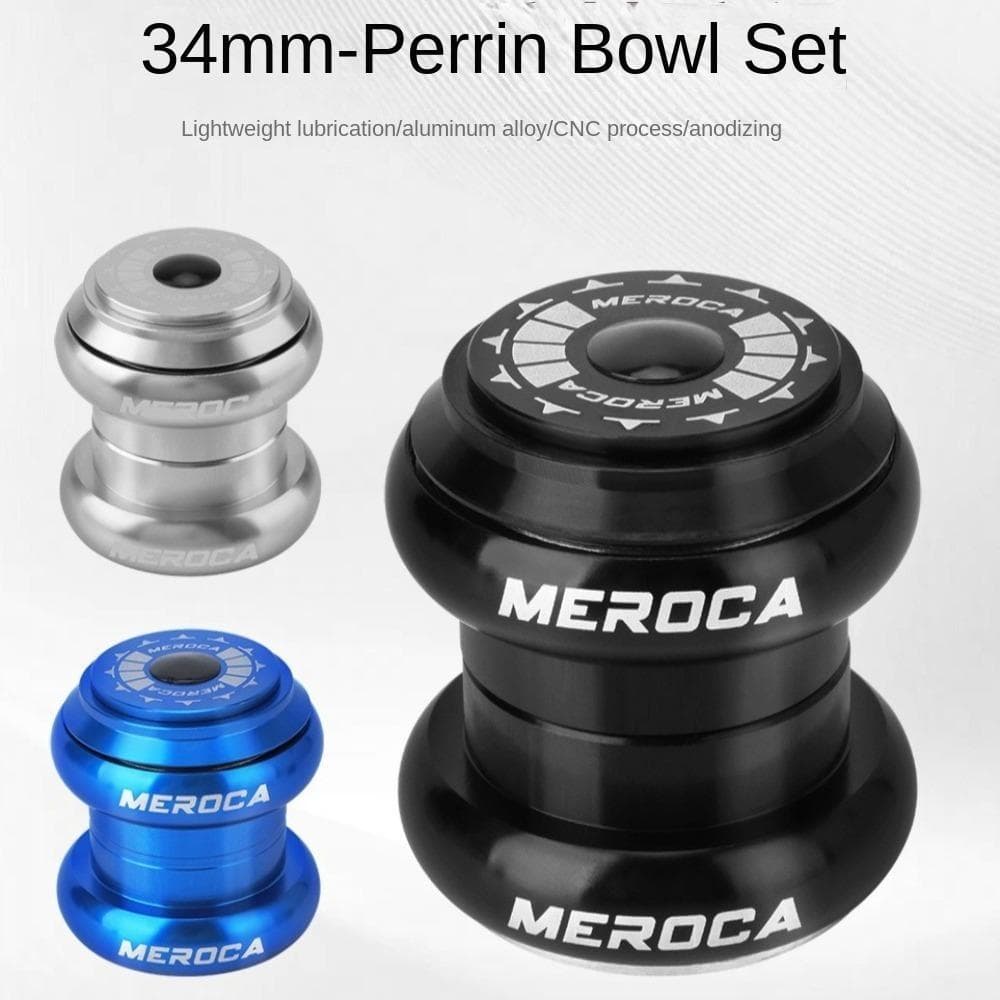 ชุดหูฟัง MEROCA อลูมิเนียม ทนทาน สําหรับส้อมจักรยานภูเขา Double Peilin 34 มม. รูปที่ 5