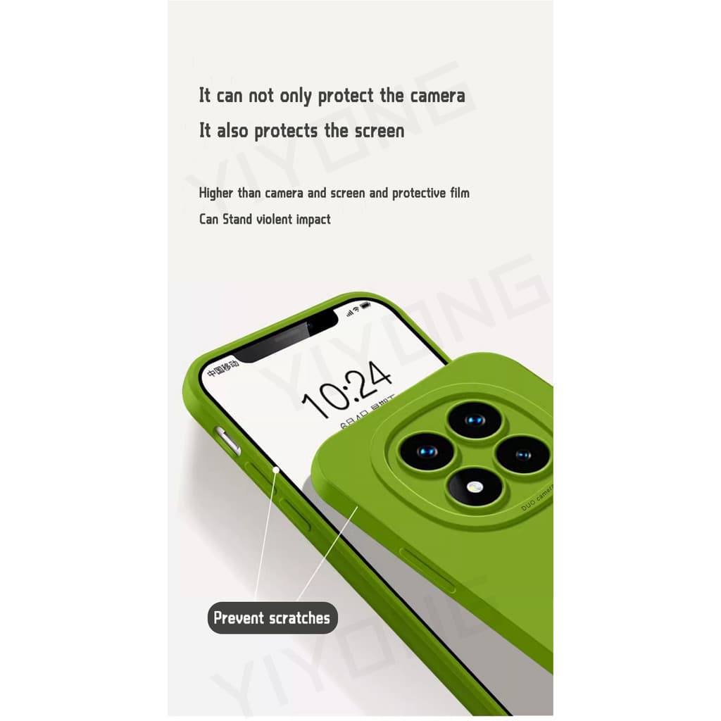 สําหรับ Redmi Note15 Pro YIYONG Silky รู้สึกซิลิโคนเหลวสําหรับ Xiaomi Redmi หมายเหตุ 15 14 Pro Plus Xiomi Global เคสโทรศัพท์ รูปที่ 8