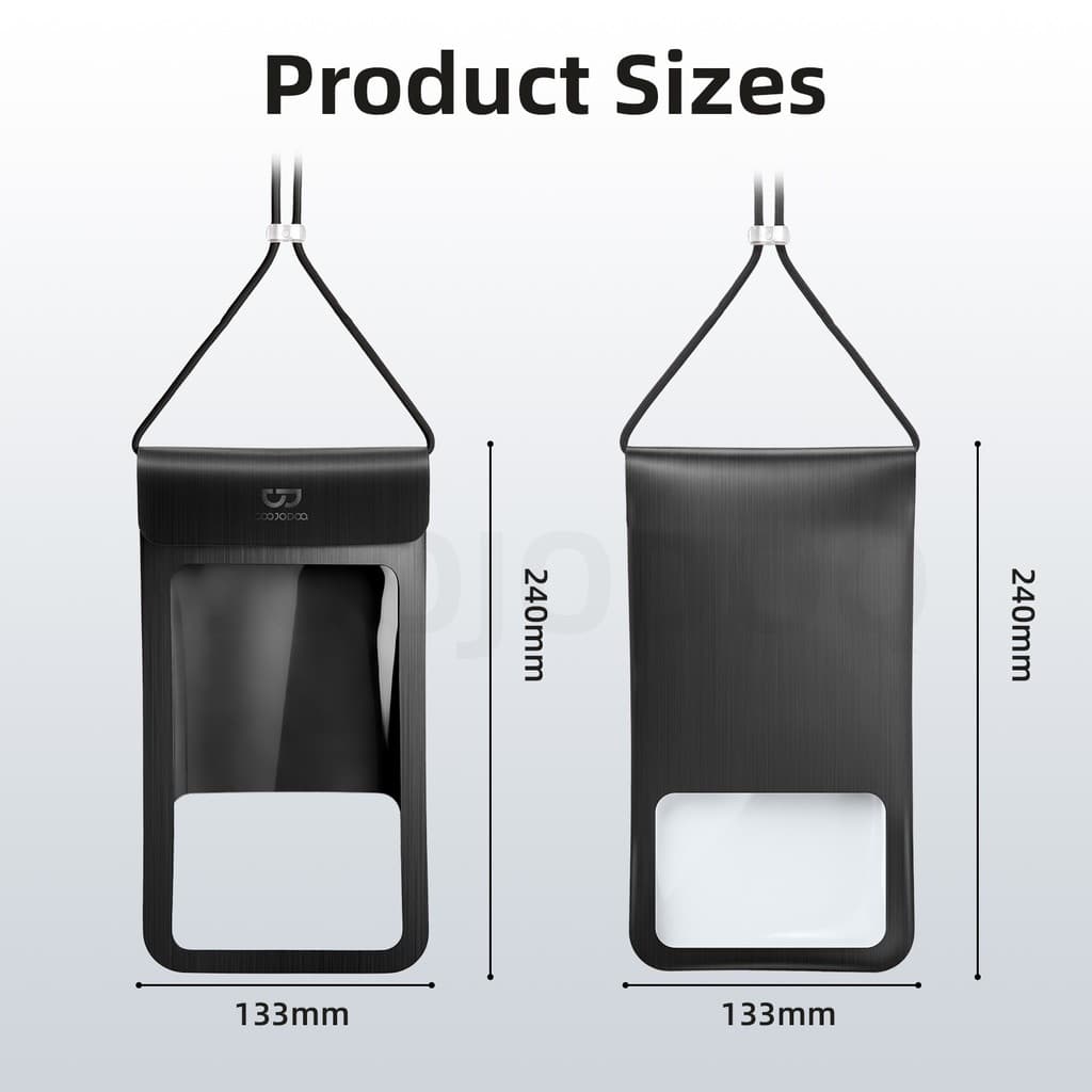 GOOJODOQ Phone Dry Bag for Songkran IPX8 Professional Protection HD Photography Clarity Ample Capacity Fits All Phones รูปที่ 3