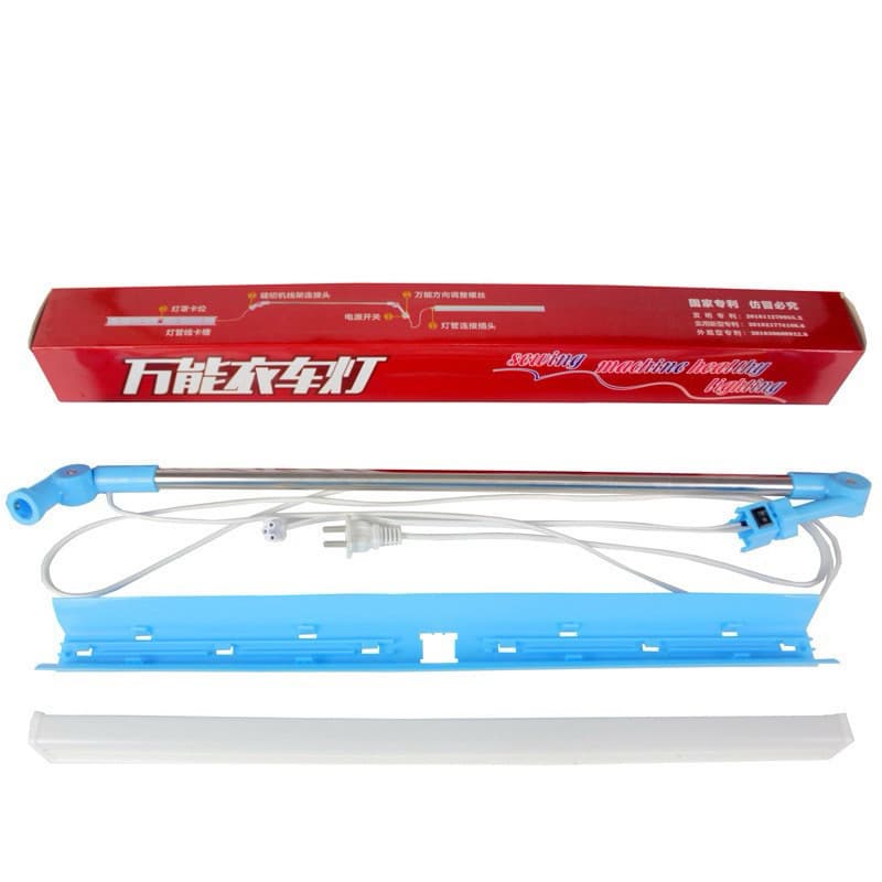 CODไฟติดจักร ไฟติดจักรเย็บผ้า LED ยาว 50 ซมหมุนได้ 360°ปรับมุมได้ทุกทิศทางทนไช้ได้นาน ใช้ได้ทั้งจักรอุตสาหกรรม-จักรบ้าน รูปที่ 7