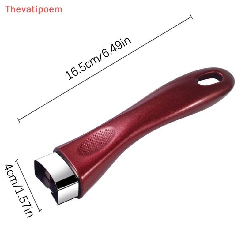 Bakelite Pan Pot Handle Anti Scalding Pan Universal Ergonomic อุปกรณ์ครัวเปลี่ยนที่ถอดออกได้ Bakelite Grip HOT รูปที่ 5