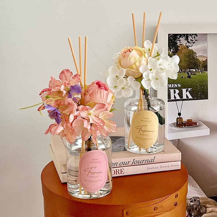 AESTE กลิ่นโรงแรมหรู ก้านน้ำหอม ก้านไม้หอม AESTE Reed Diffuser น้ำหอมอโรม่า 200 ml พร้อมก้านหอม ดอกไม้แห้ง รูปที่ 4