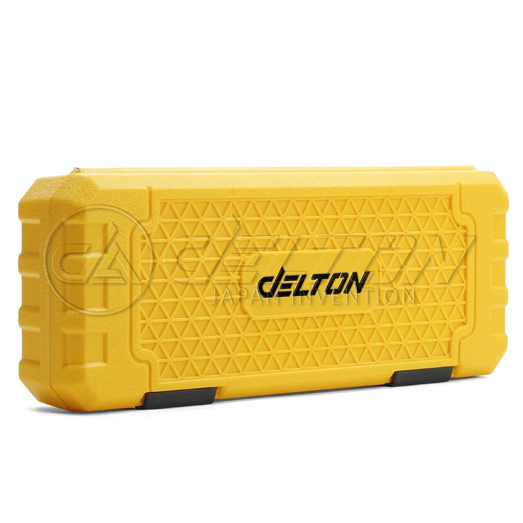 DELTON ชุดลูกบล็อกกระแทกยาว ขนาด 1/2 นิ้ว จำนวน 10 ชิ้น รุ่น DIM-3112 พร้อมกล่องพลาสติกกันกระแทกอย่างดี รูปที่ 4