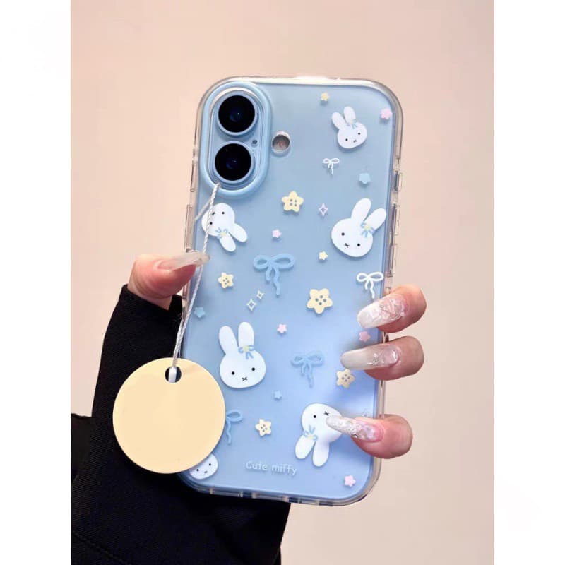 เคสไอโฟน15 สำหรับIPhone 17 11 15 13 Air 12 16 14 Pro Max X XR 14 7 16 15 8 Plus ฮิต เคสใส ลายมิฟฟี้กระต่าย น่ารัก2026 รูปที่ 8
