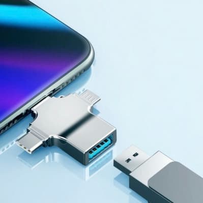 3in1 USB 3.0 OTG Card Reader สมาร์ทโฟน รองรับทุกรุ่น iphone ipad ios samsung vivo oppo huawei รูปที่ 9