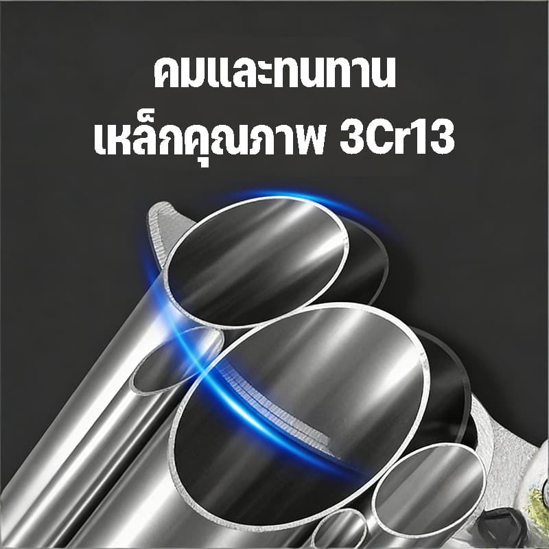 กรรไกรตัดกิ่งไม้ SK5 สแตนเลส คมพิเศษ ทนทาน กรรไกรตัดโลหะ แต่งกิ่ง กรรไกรทำสวน อุปกรณ์จัดสวน รูปที่ 6