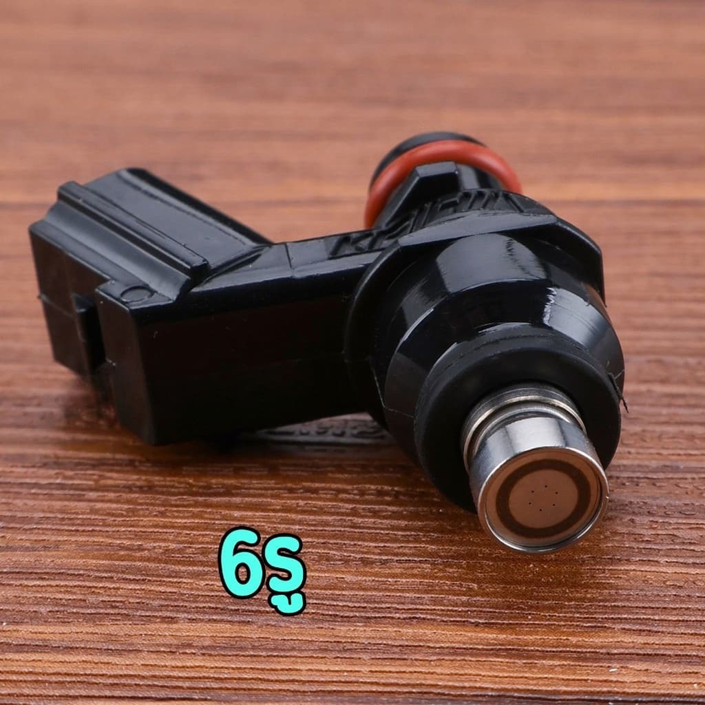 หัวฉีด 6รูE ตอเล็ก Wave110i new,Wave125i new, Scoopy-i, Zoomer-x Moove รหัส หัวฉีดเวฟ110i รูปที่ 5