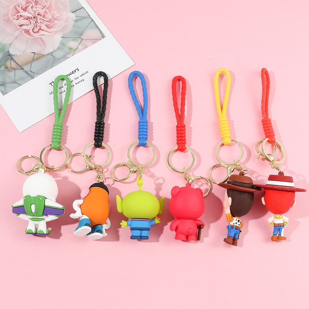 กุญแจ Toy Story ตัวละครคลาสสิก | PVC ของขวัญเด็ก ของสะสม กระเป๋า/กุญแจรถ​ รูปที่ 5