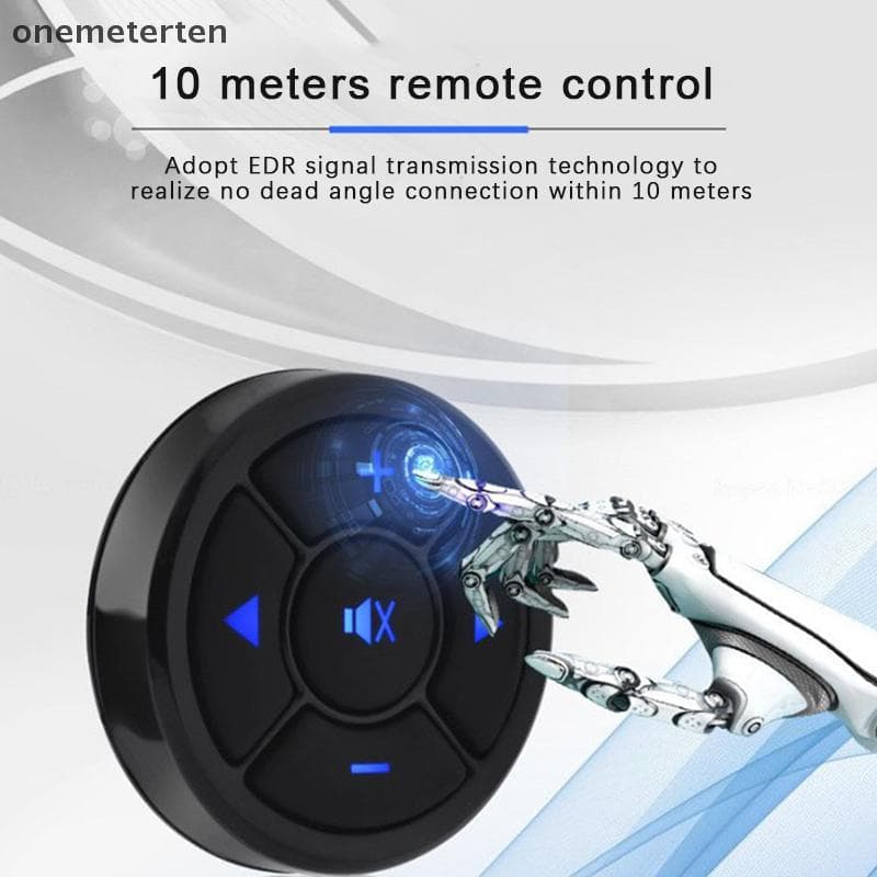 Rten Universal รถพวงมาลัยรีโมทคอนโทรล 10 คีย์เพลงไร้สาย DVD GPS นําทางวิทยุรีโมทคอนโทรลปุ่ม N รูปที่ 4